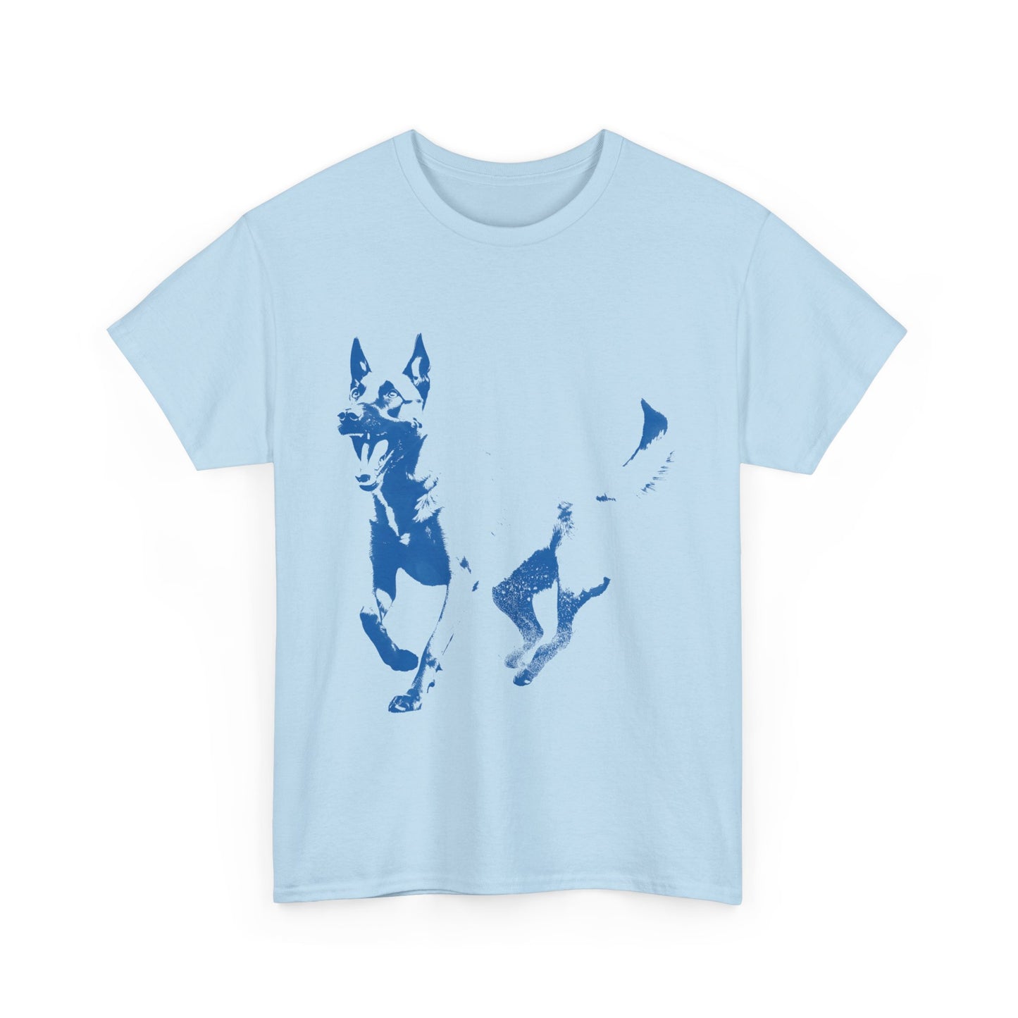 Graphic Tee with Malinois Design