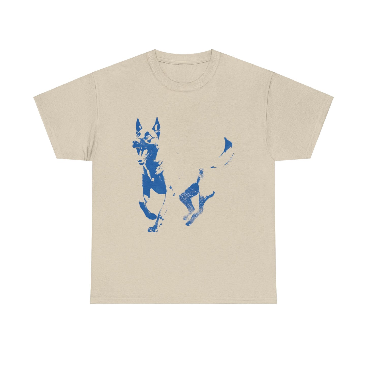 Graphic Tee with Malinois Design
