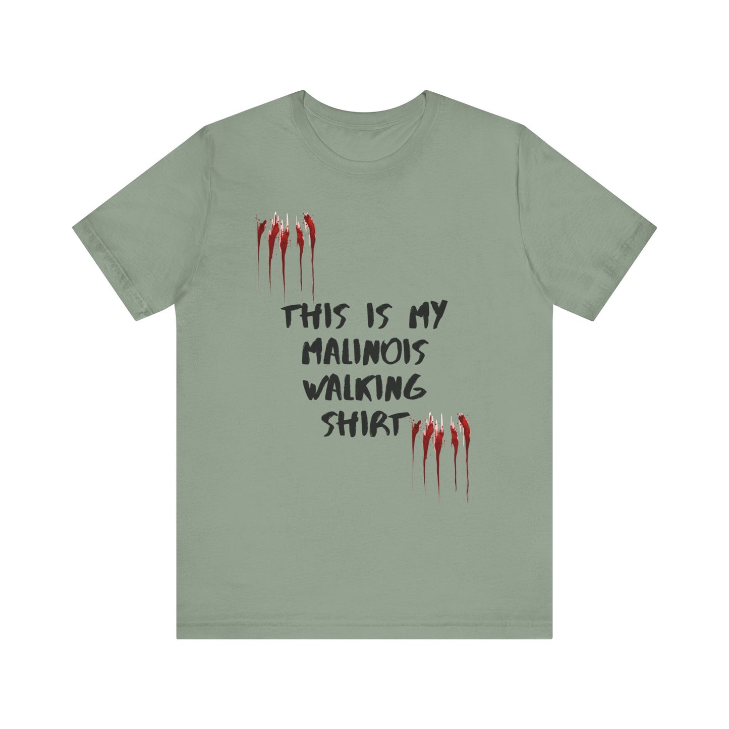Walking Belgian Malinois Tee