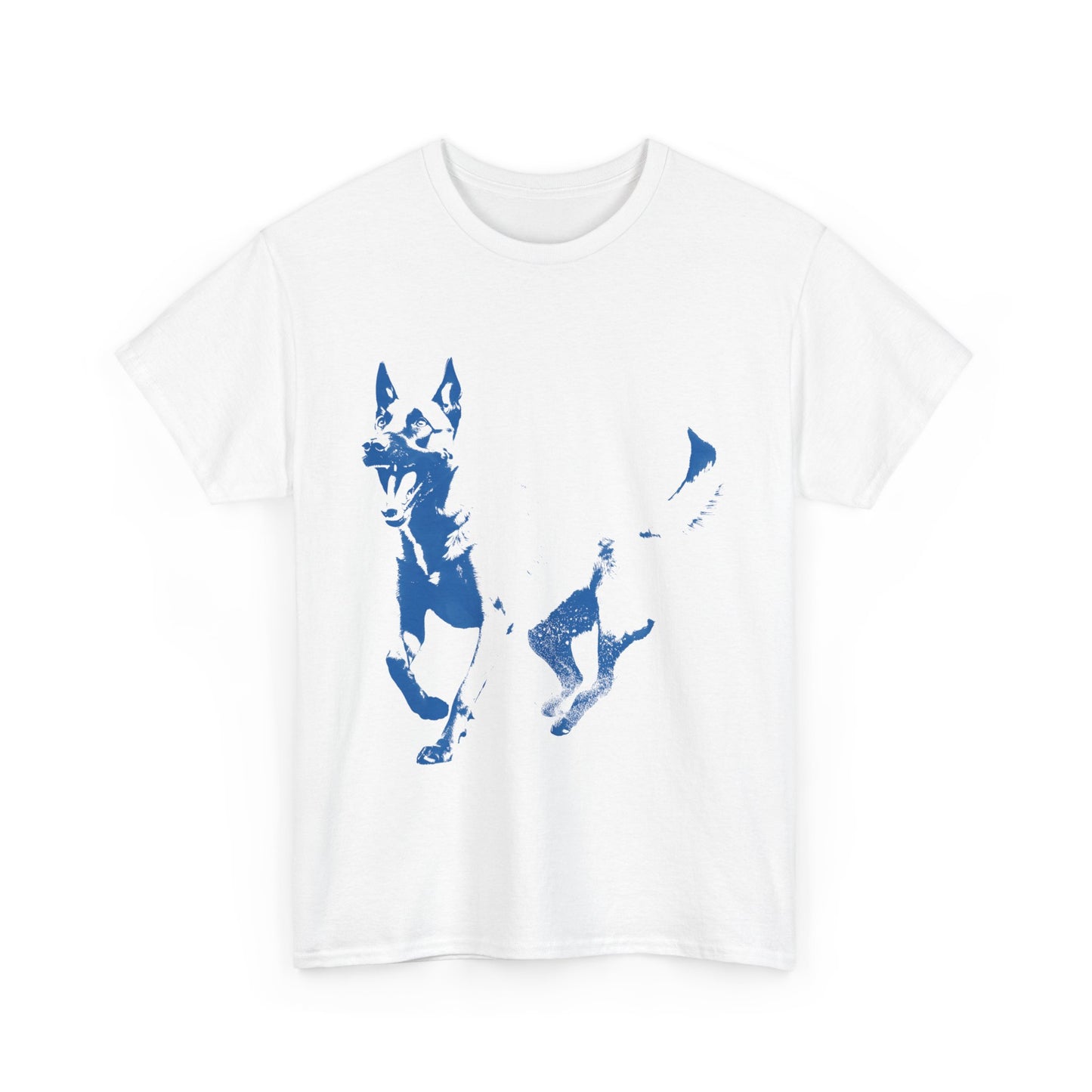 Graphic Tee with Malinois Design