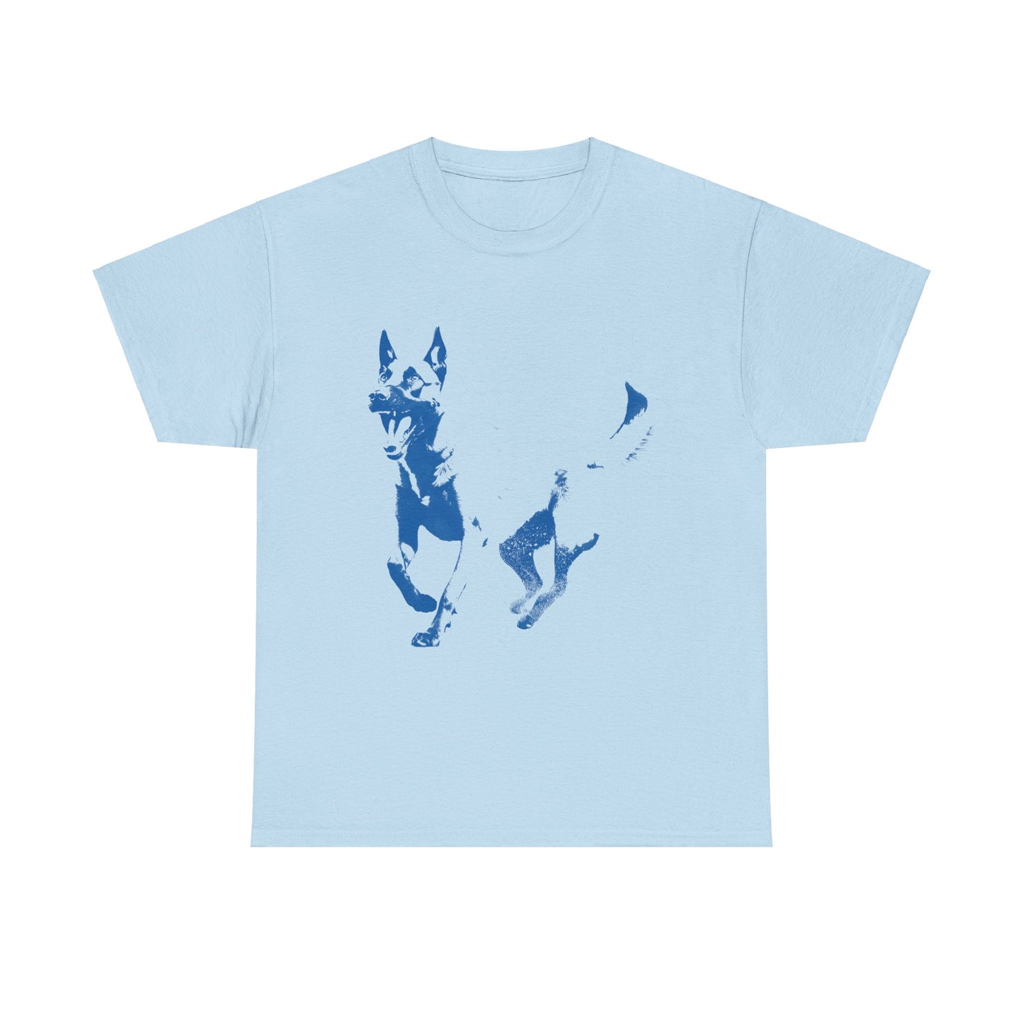 Graphic Tee with Malinois Design