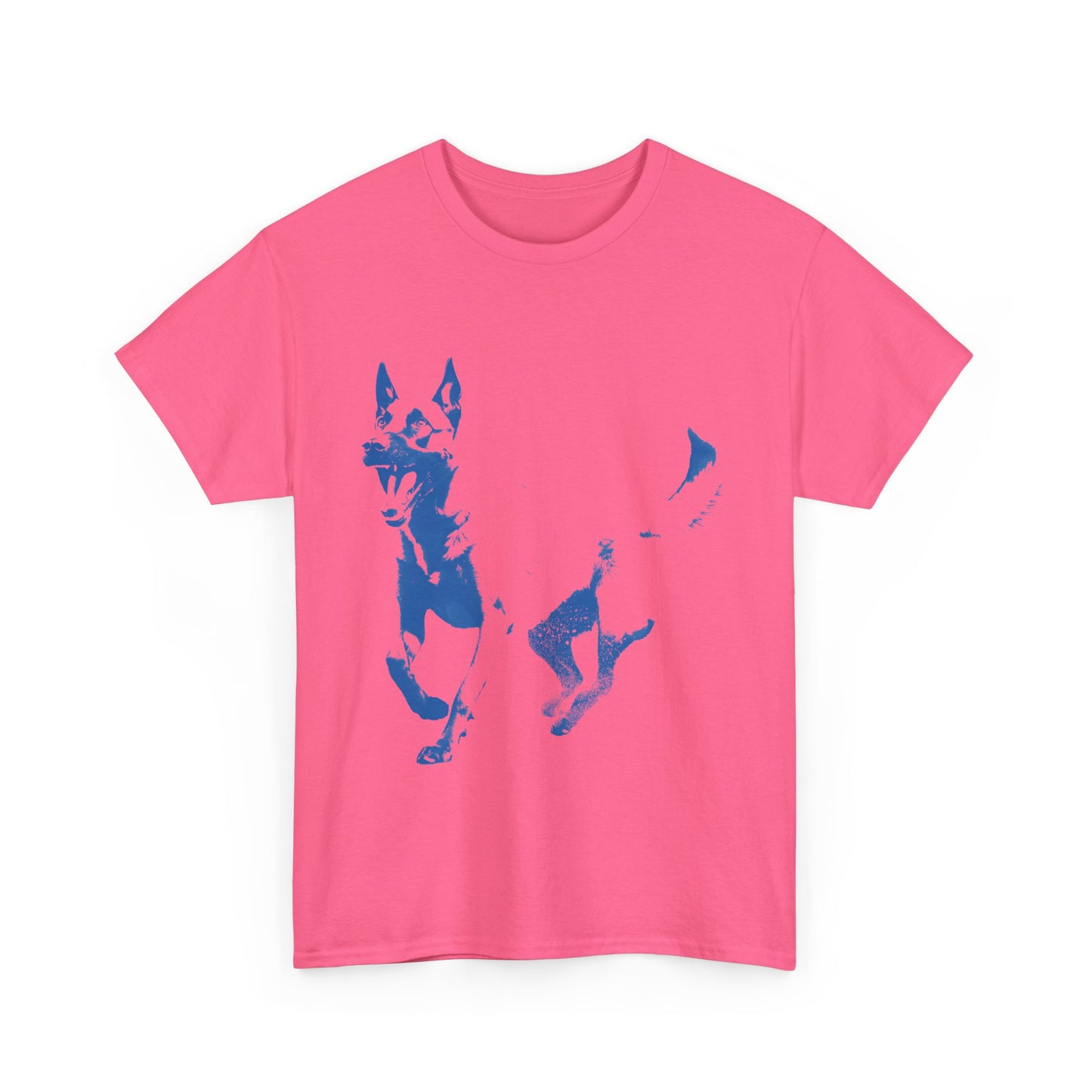 Graphic Tee with Malinois Design