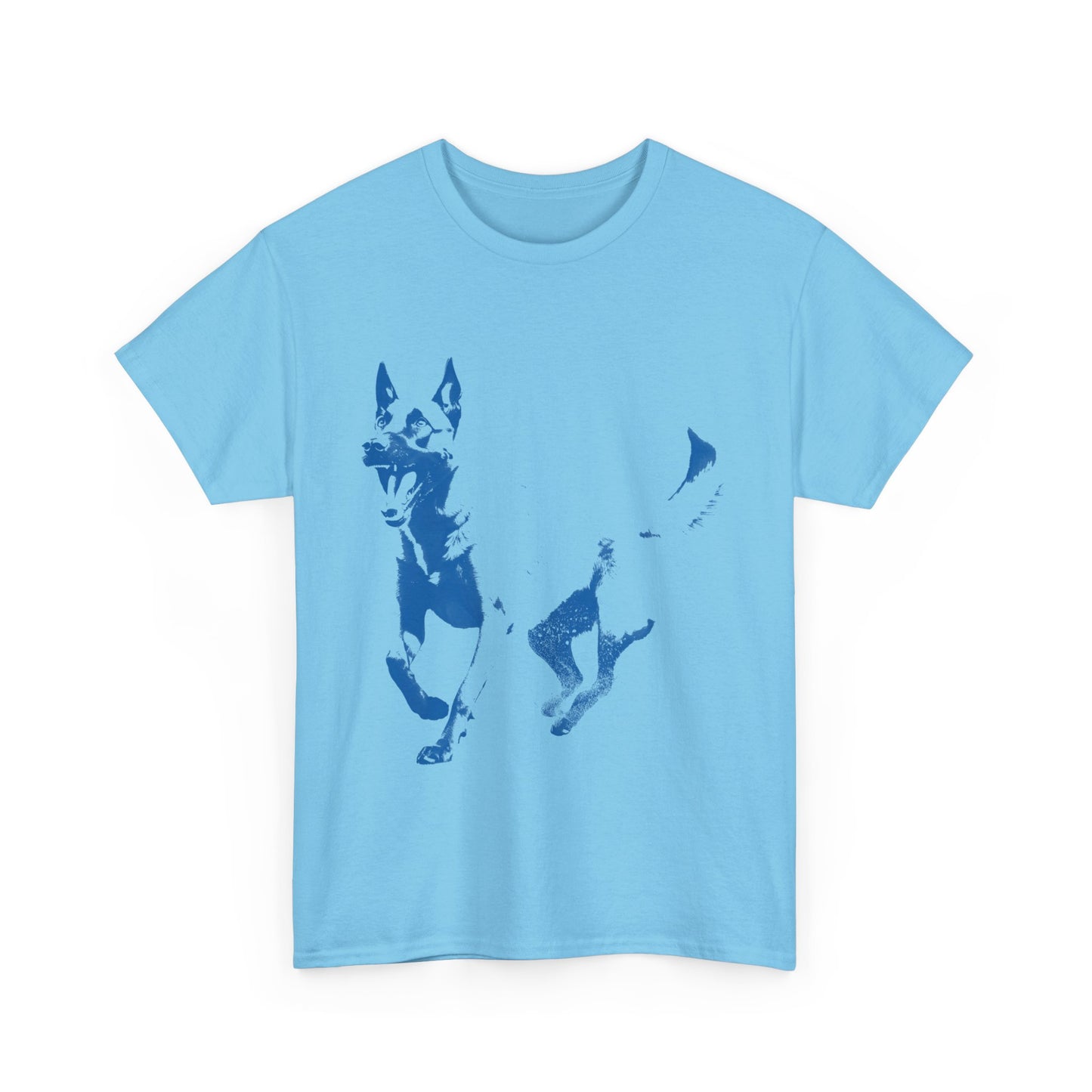 Graphic Tee with Malinois Design