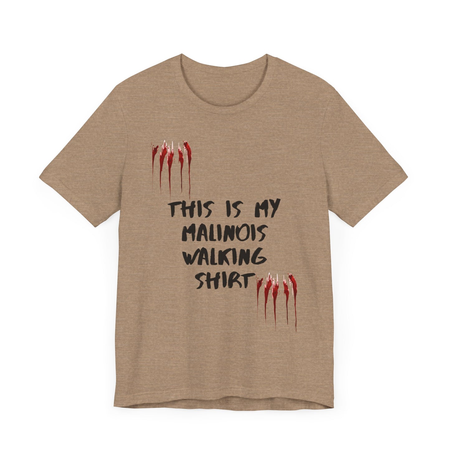 Walking Belgian Malinois Tee