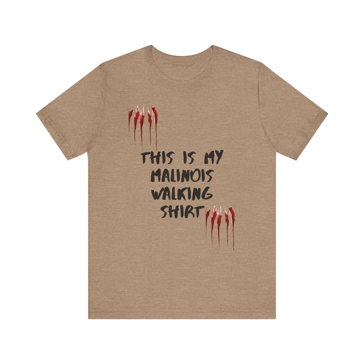 Walking Belgian Malinois Tee