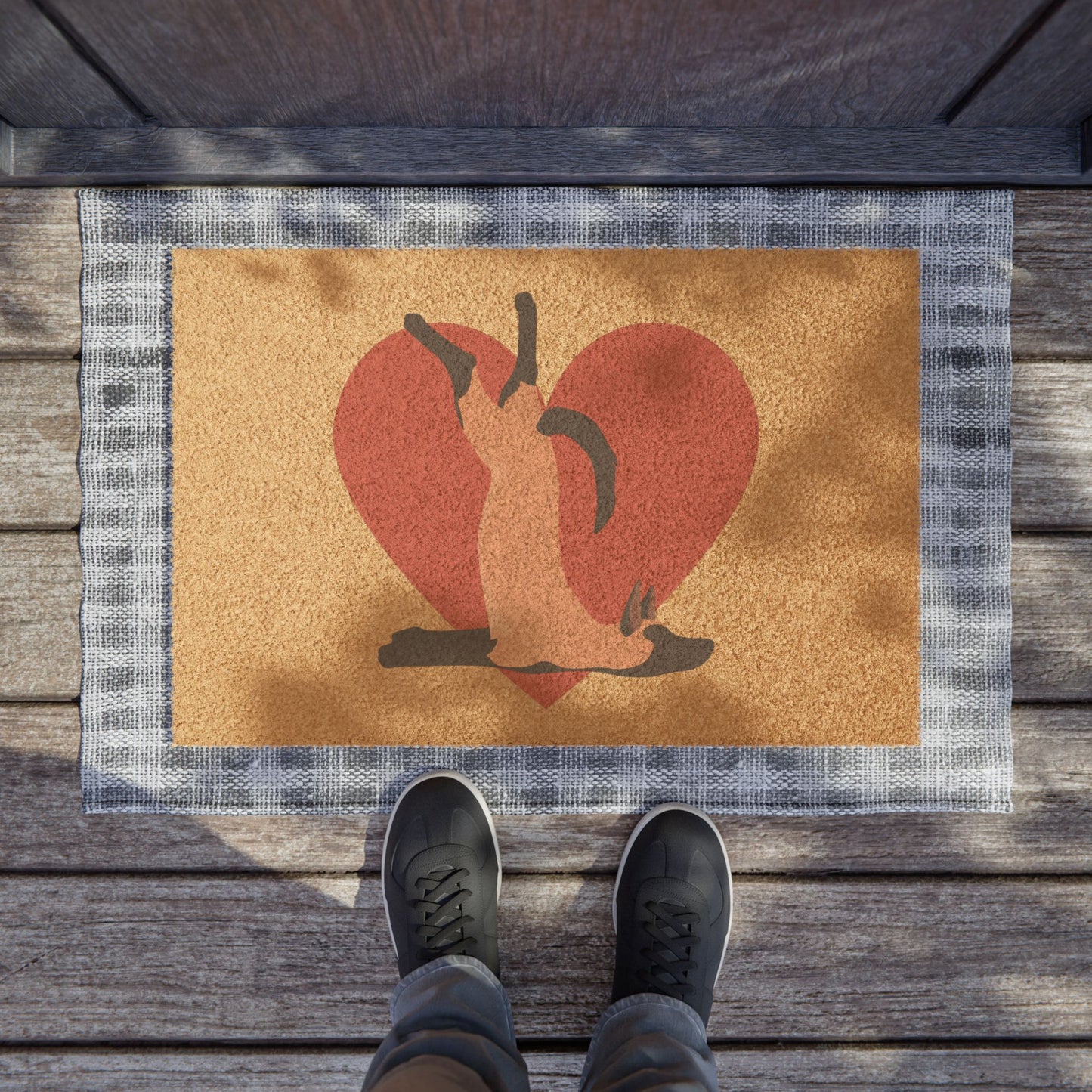 Derpy Mal Love Doormat