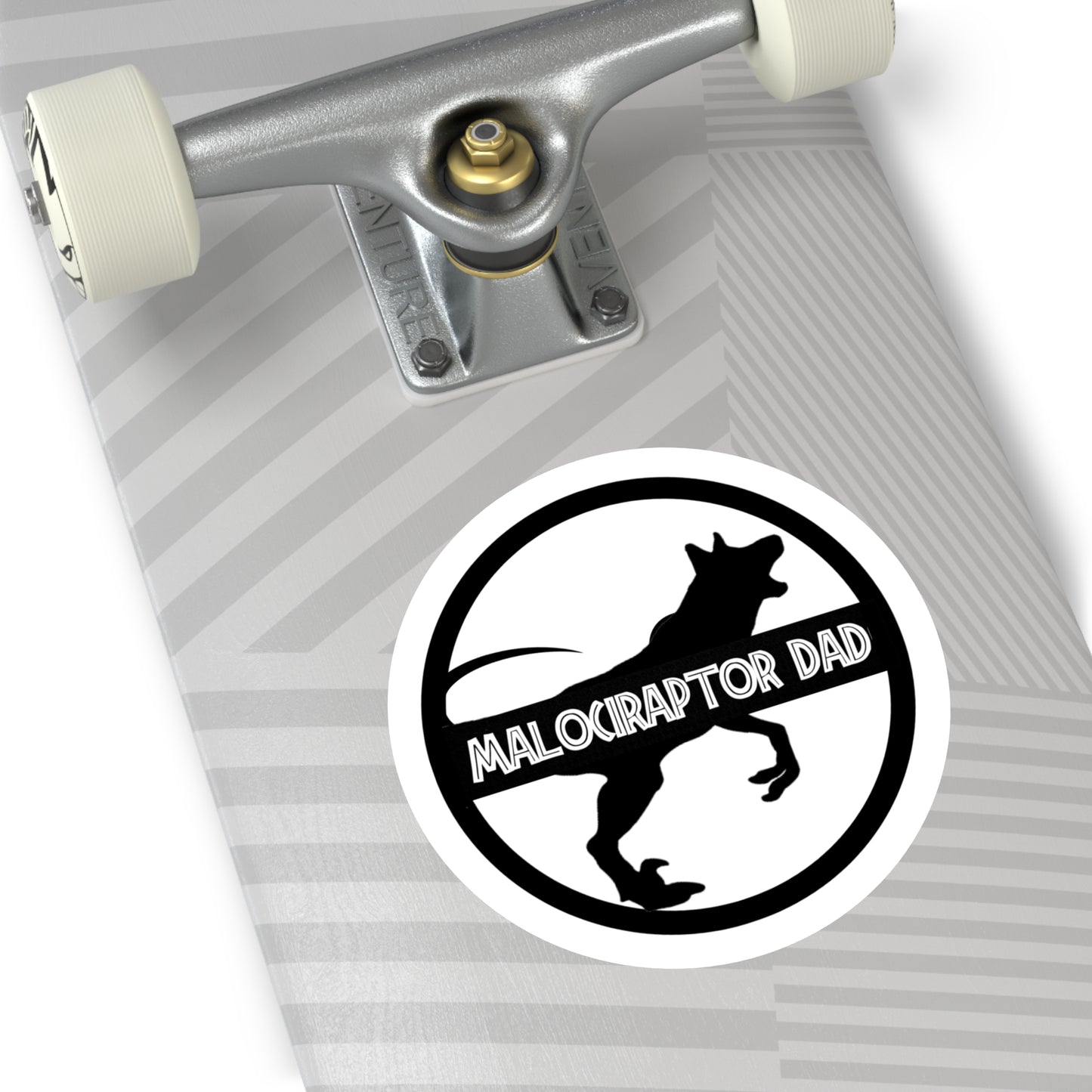 Malinois Dad Sticker, Indoor/Outdoor