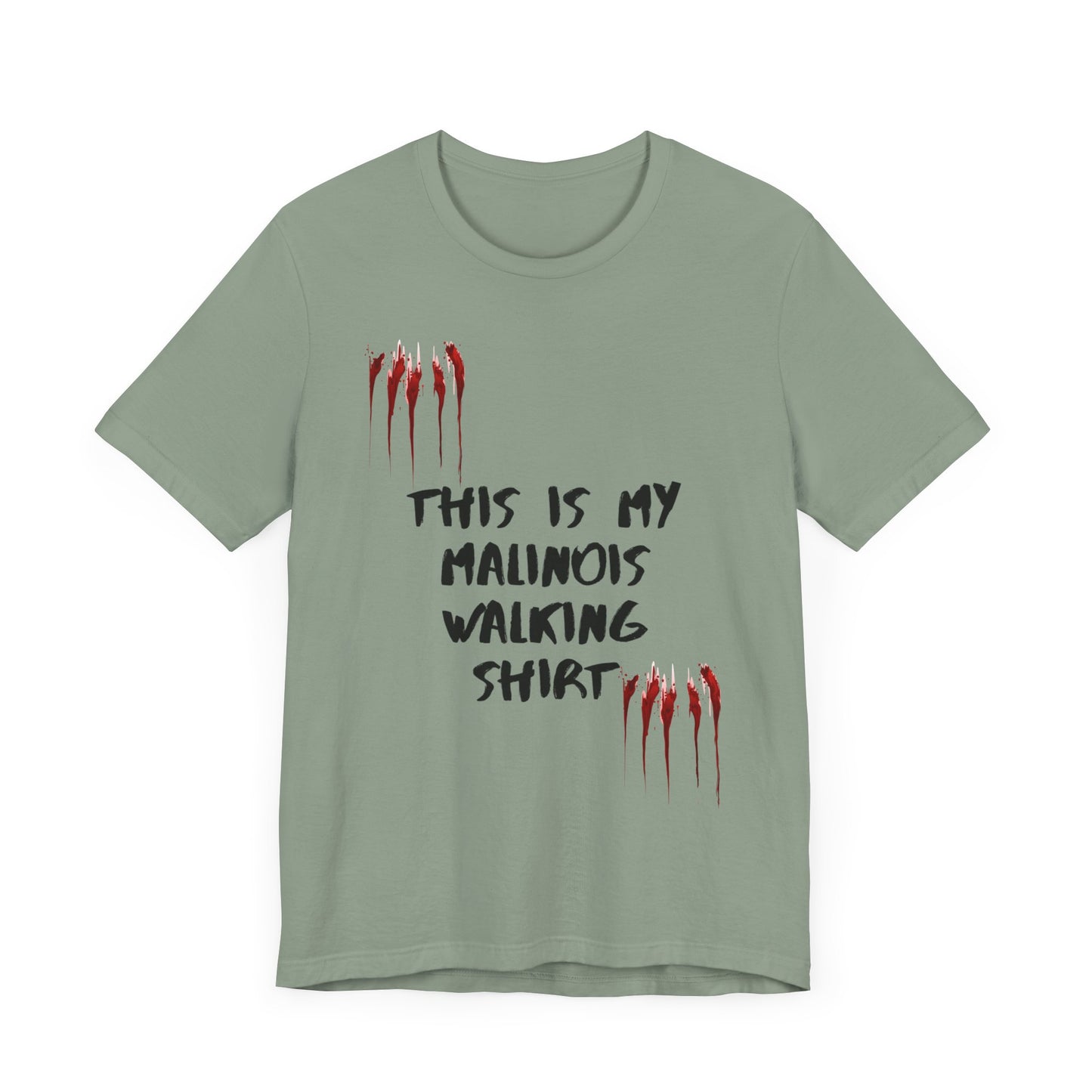 Walking Belgian Malinois Tee