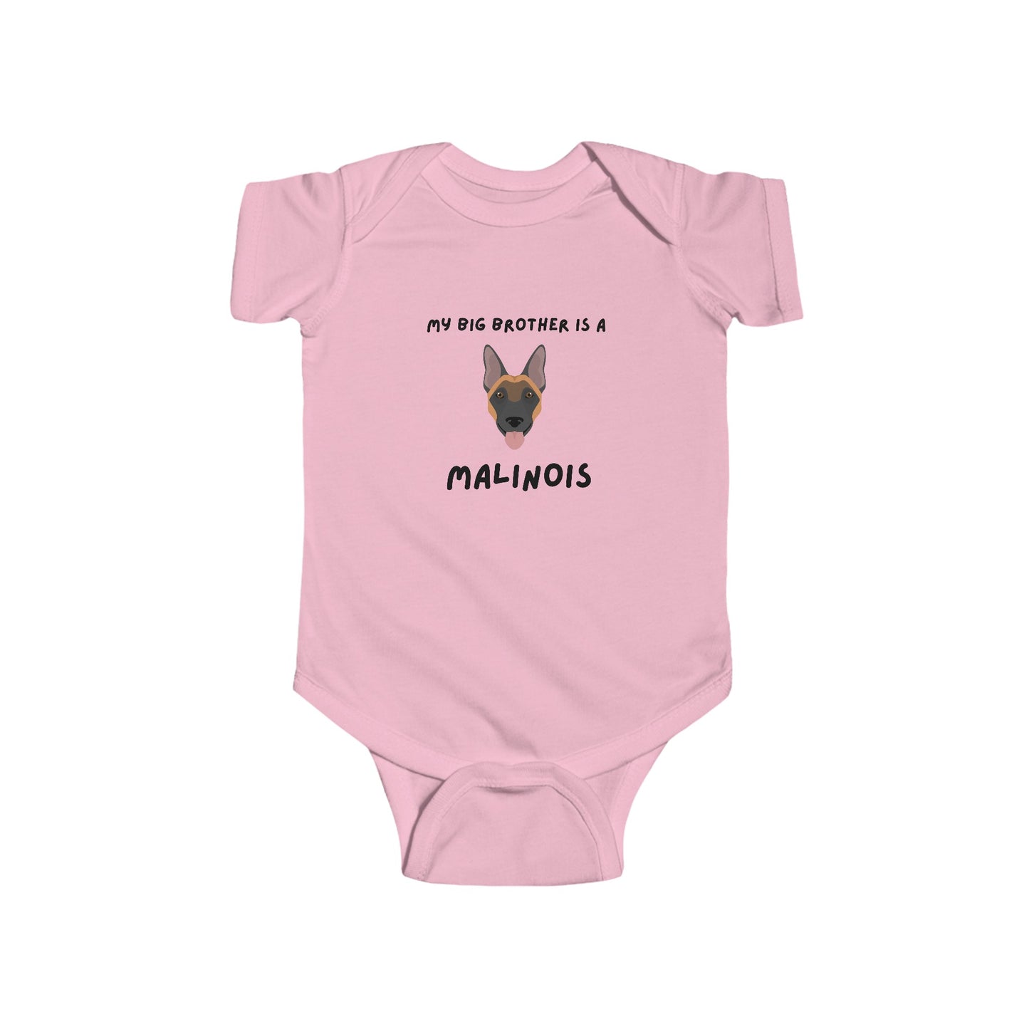 "My Big Brother is a Malinois" Bodysuit