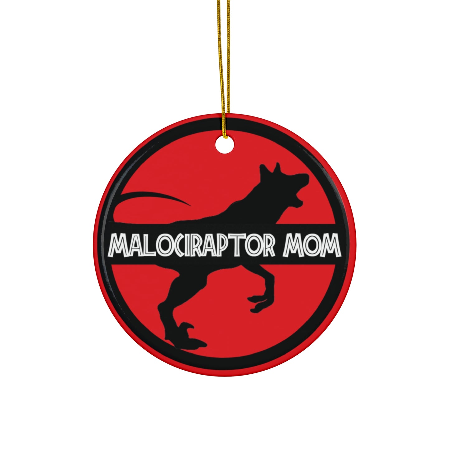 Malociraptor Mom Ornament