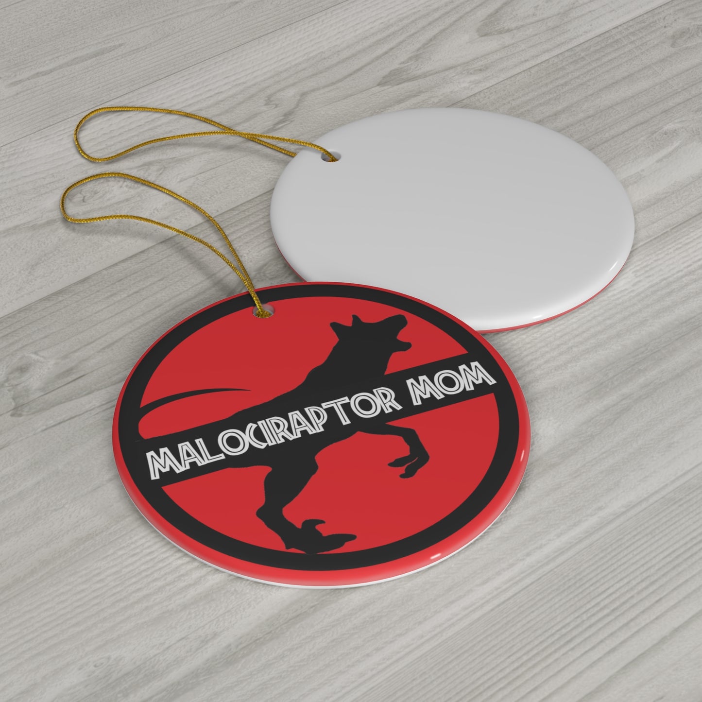 Malociraptor Mom Ornament