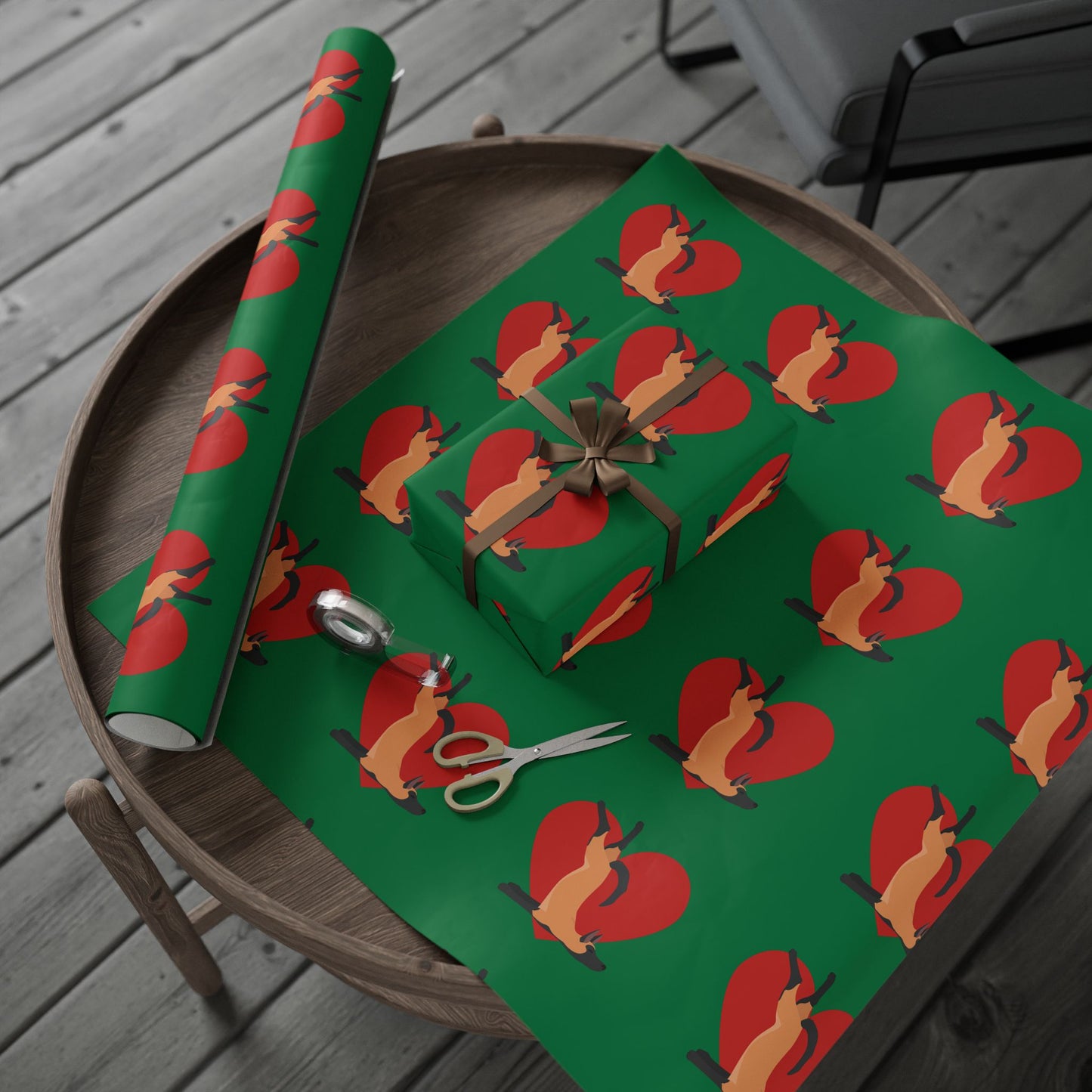 Belgian Malinois Love Christmas Wrapping Paper