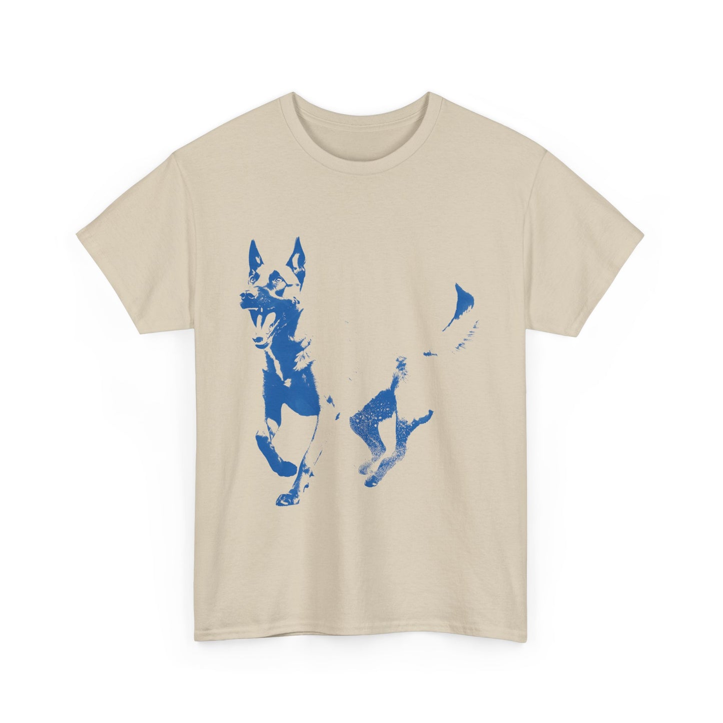 Graphic Tee with Malinois Design