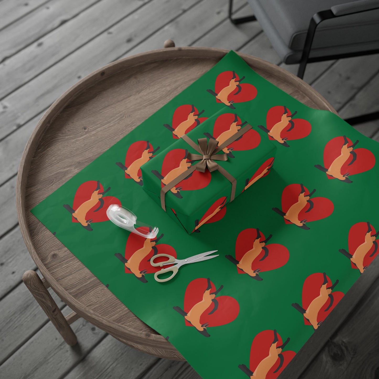 Belgian Malinois Love Christmas Wrapping Paper